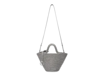 BALENCIAGA Ibiza Small Basket "Grey"