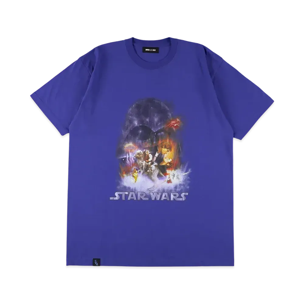 WIND AND SEA x STAR WARS A Tee "RoyalBlue"