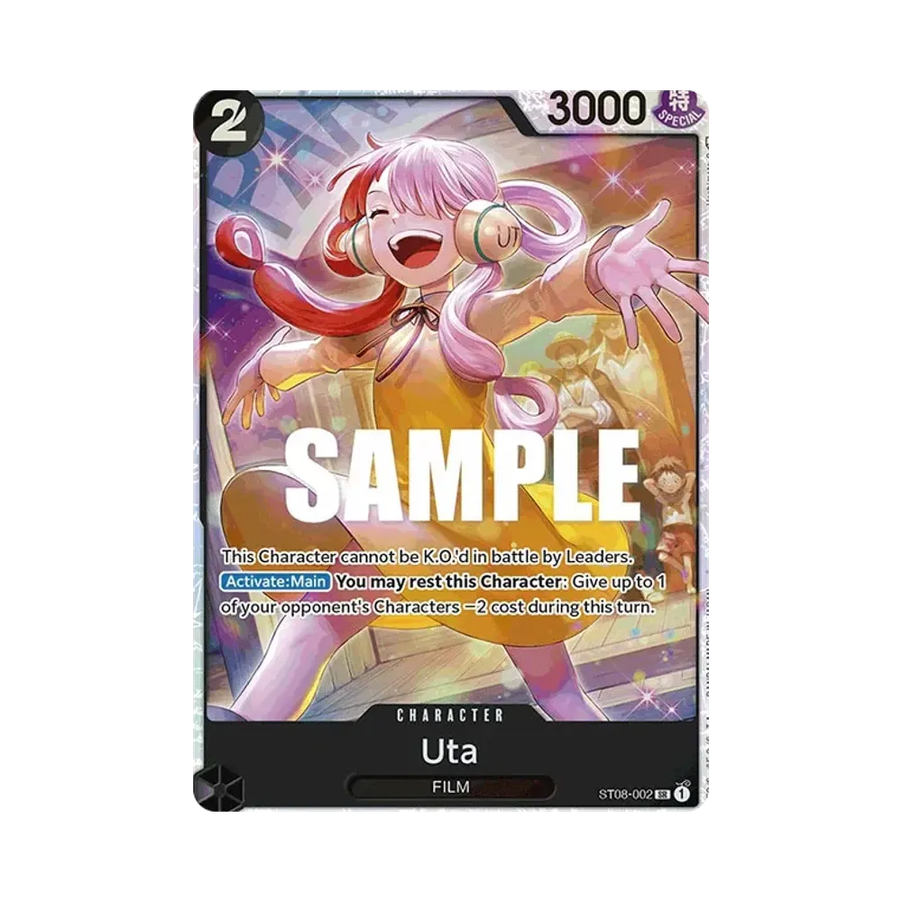 ウタ SR [ST08-002]【英語版】(スタートデッキ「Side モンキー・D・ルフィ」)