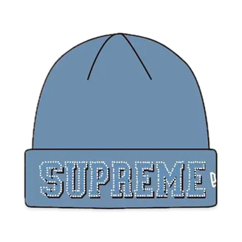 Supreme New Era Gems Beanie "Blue"