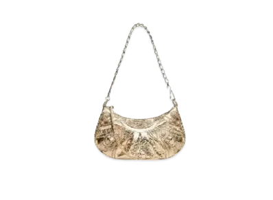 BALENCIAGA Calfskin Mini Bag "Gold"