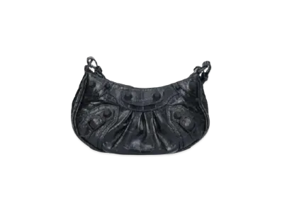 BALENCIAGA Le Cagole Calfskin Mini Bag "Black"