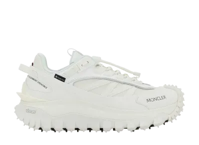 Moncler Women's White Fabric Trailgrip GORE-TEX Sneakers "White"