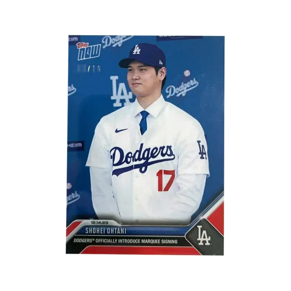 大谷翔平 レッド [/10 OS-23](2023 トップスナウ)