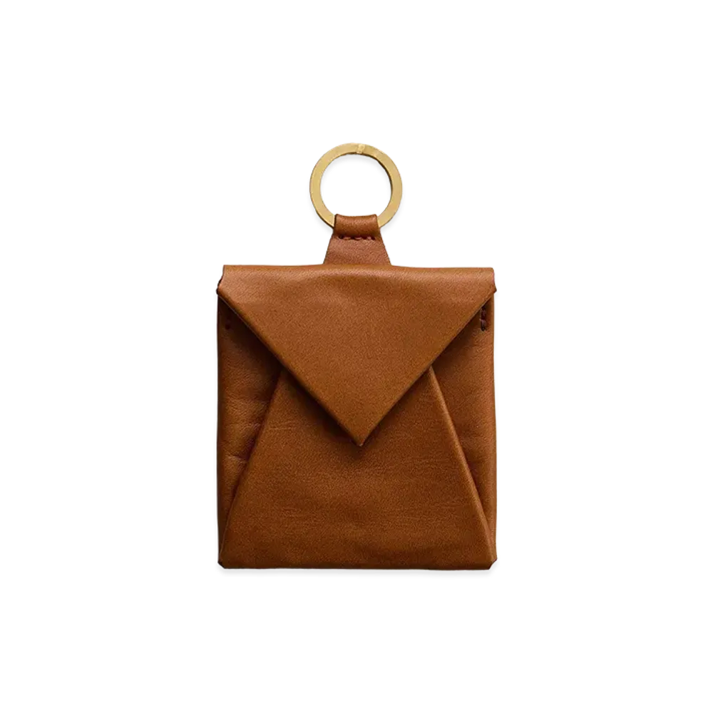 NICENESS N.Fats Steerhide Coin Case "Cognac"