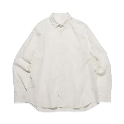 uniform experiment Stripe Shirt "White"