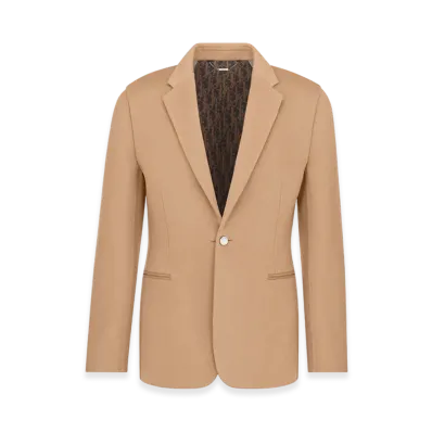 Dior Icons Double Sided Cashmere Wool Jacket "Beige"