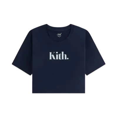 Kith Women Misha Super Crop Tee "Nocturnal"