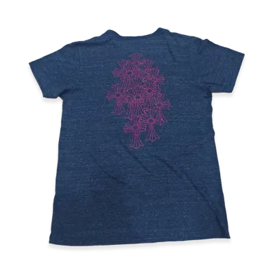 Chrome Hearts Cemetery V-neck T-shirt "Gray"