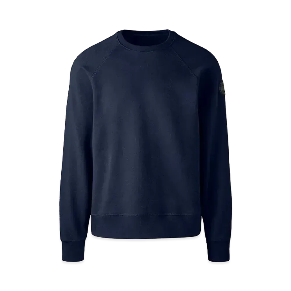 CANADA GOOSE Huron Crewneck "Atlantic Navy"