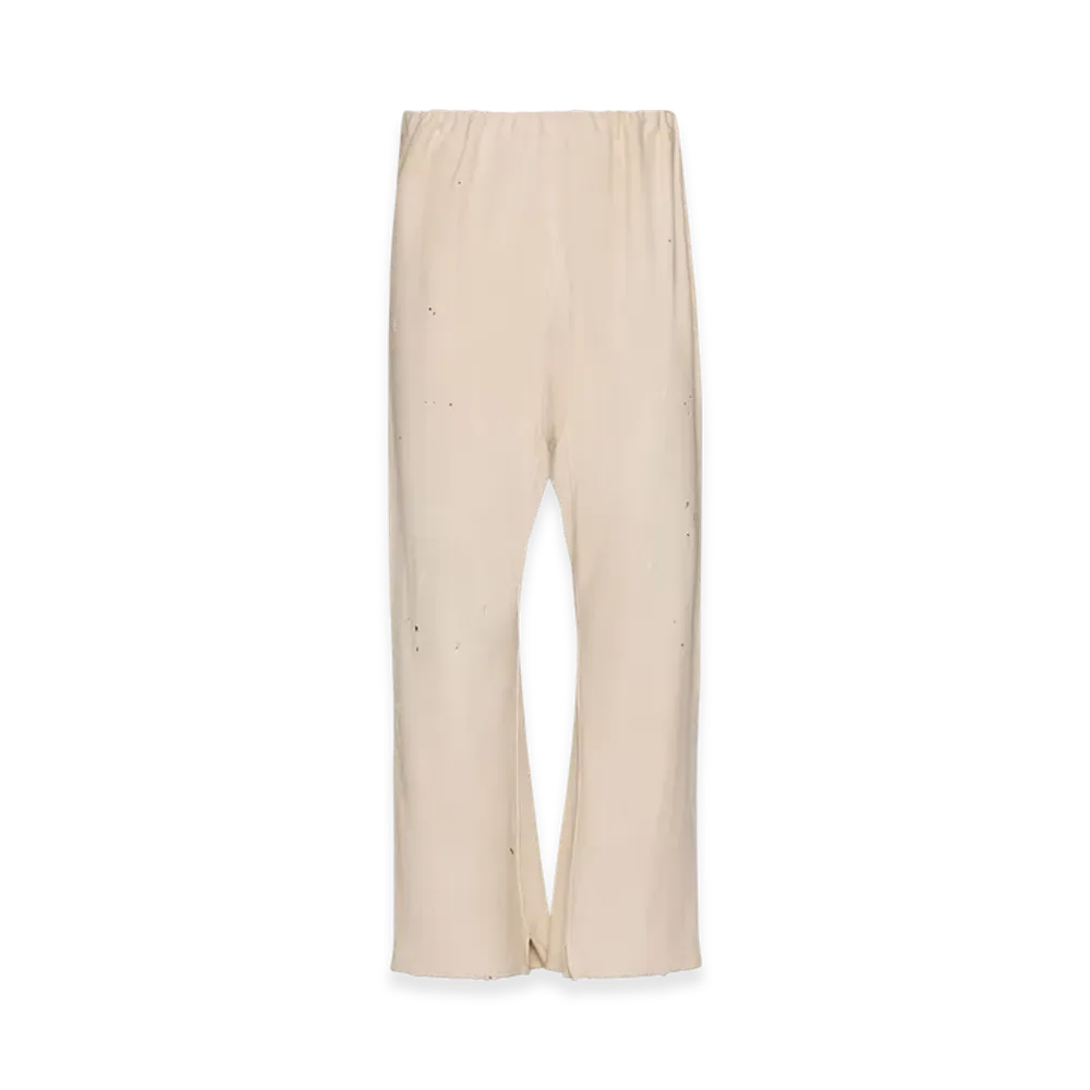 Maison Margiela Men's Cut-Out Hem Sweatpants "White"