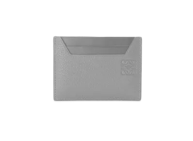 LOEWE Plain Cardholder In Soft Grained Calfskin "Anthracite"