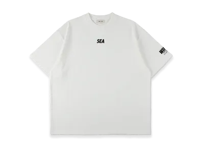 WIND AND SEA Small OG Sea Flocky Tee "White"