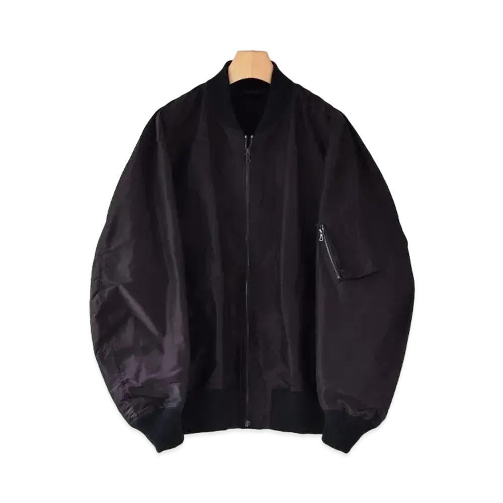 COMOLI Cotton Silk MA-1 "Brown"