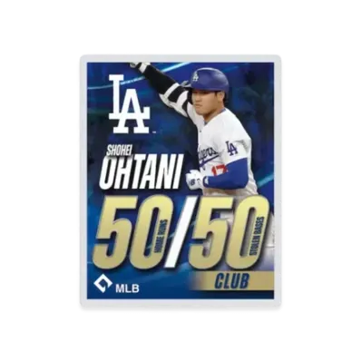 MLB Los Angeles Dodgers Shohei Ohtani 50-50 Pins 1.25x1 "Blue"