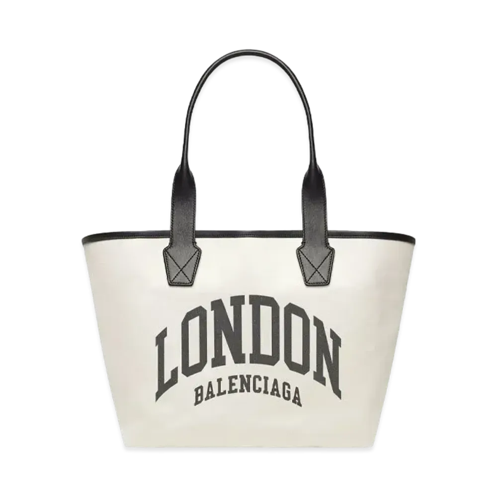 BALENCIAGA Cities London Jumbo Large Tote Bag "Beige"