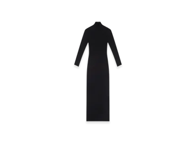 BALENCIAGA Women's Fitted Dress "Black"