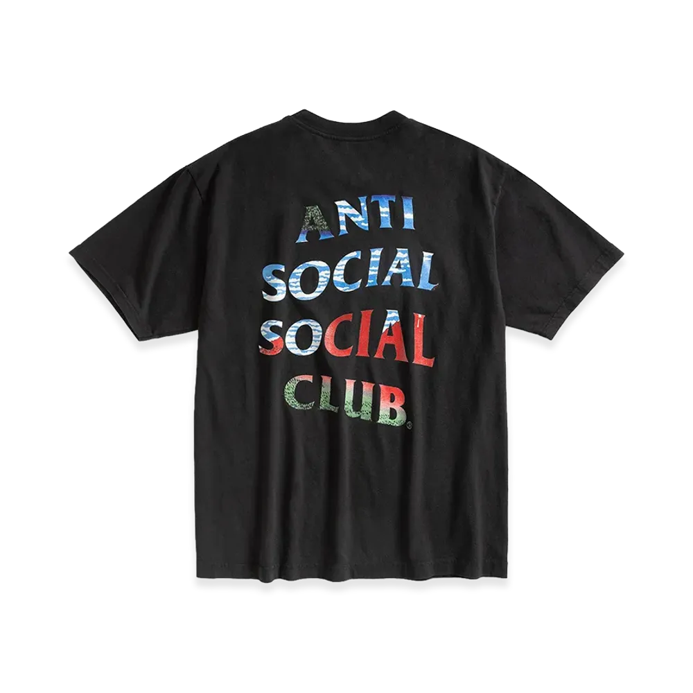 ANTI SOCIAL SOCIAL CLUB Tonkatsu: Fine Wind Clear Morning Tee "Black"