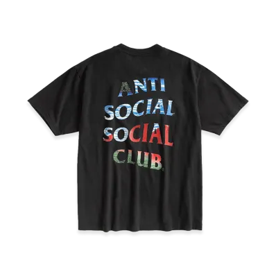 ANTI SOCIAL SOCIAL CLUB Tonkatsu: Fine Wind Clear Morning Tee "Black"