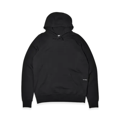 POP TRADING COMPANY Logo Pullover Hooded Sweatshirt "Black"