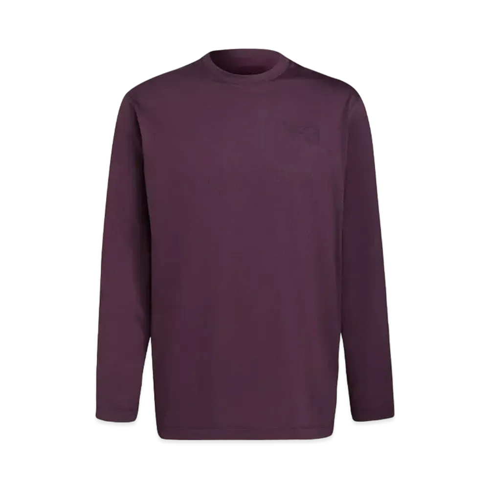 ADIDAS Y-3 M CL C LS TEE "Noble Red"