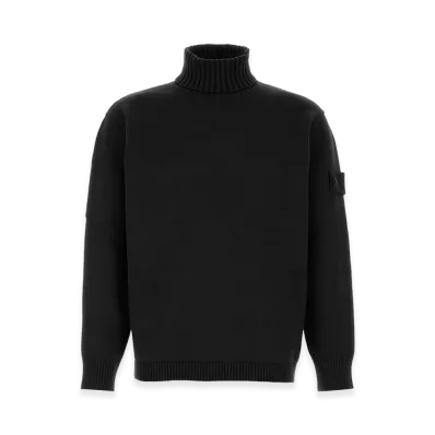 Stone Island Turtleneck Knit "Black"