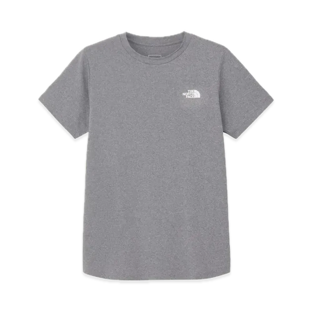 The North Face Short Sleeve One Point Logo Tee "Mix Gray"