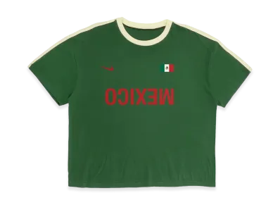 Travis Scott Cactus Jack x Nike Mexico Total 90 Tee "Green"