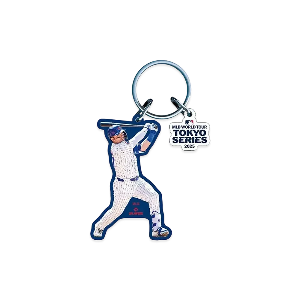 MLB Wincraft Cubs Seiya Suzuki Tokyo Series Opening Game Acrylic Key Chain