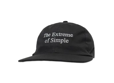 ENNOY Cotton Cap (The Extreme of Simple Logo) "Black" (24SS)