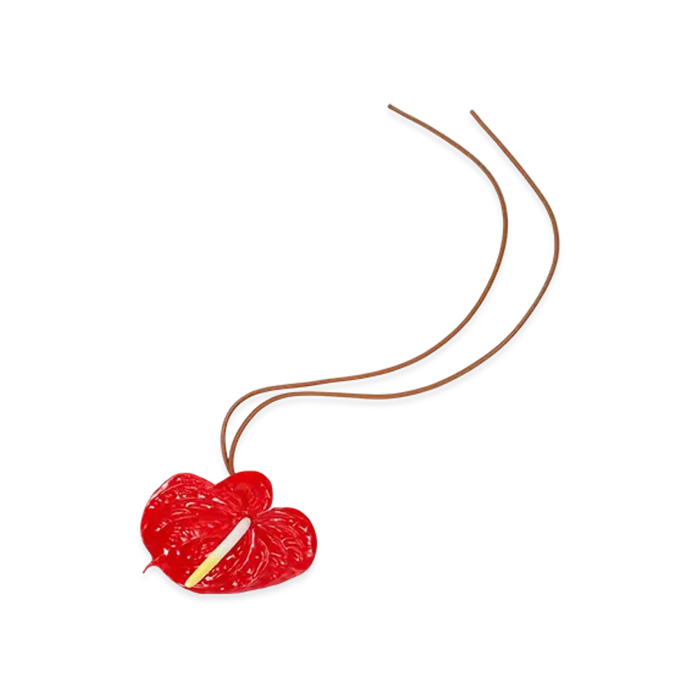 LOEWE Anthurium Charm "Red"