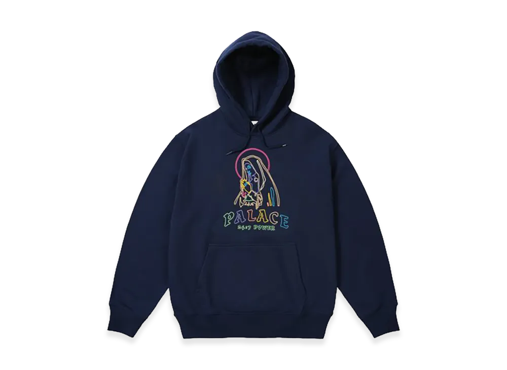PALACE Pray For Us Hood "Navy"