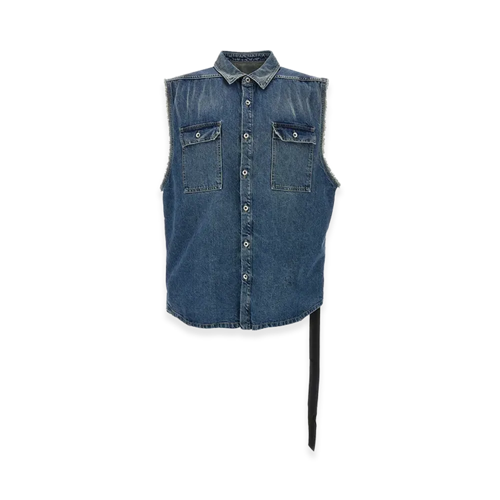 Rick Owens DRKSHDW Vest "Blue"
