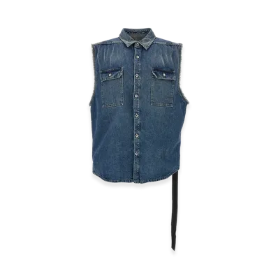 Rick Owens DRKSHDW Vest "Blue"