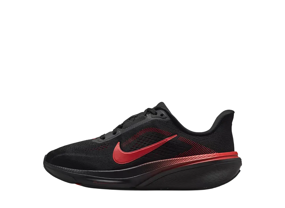Nike GS Pegasus 42 "Black/University Red/Wolf Grey/Bright Crimson"