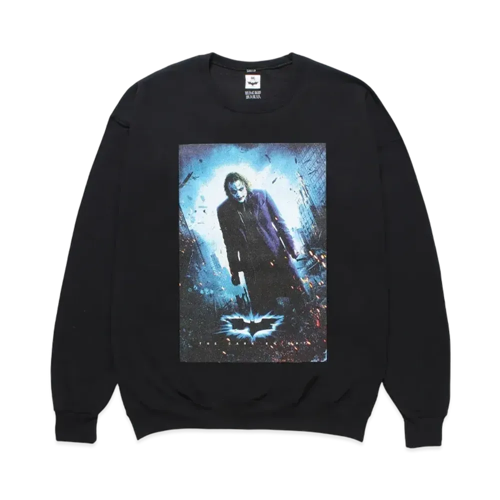 WACKO MARIA x The Dark Knight Trilogy / Sweat Shirt "Black"