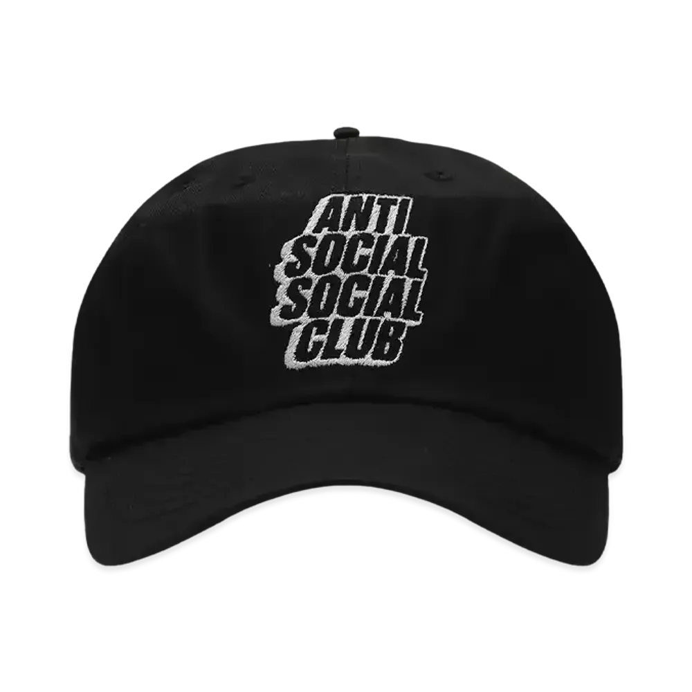 ANTI SOCIAL SOCIAL CLUB Designed in Korea ASSC Ball Cap "Black"