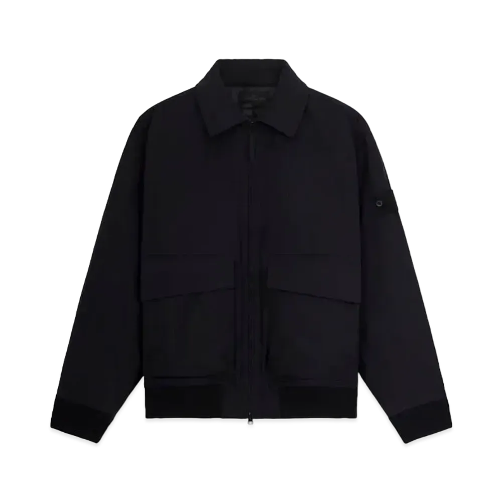 Stone Island 420F1 Weatherproof Cotton Canvas_Stone Island Ghost "Black"