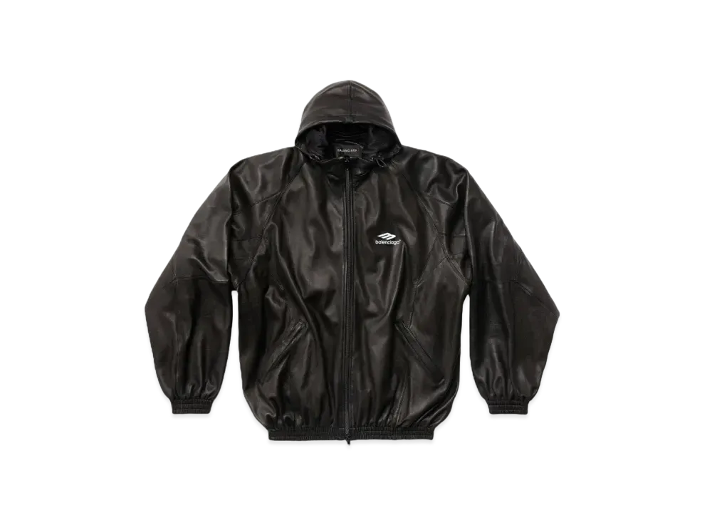 BALENCIAGA 3B Sports Icon Tracksuit Jacket "Black"