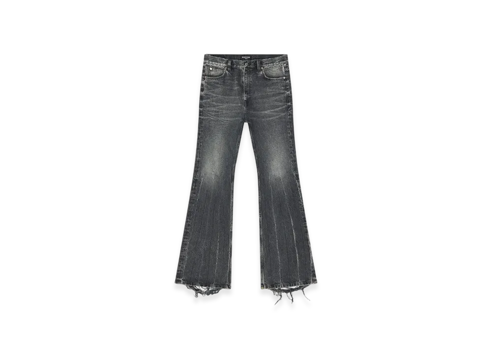 BALENCIAGA Denim Flared Pants "Black"