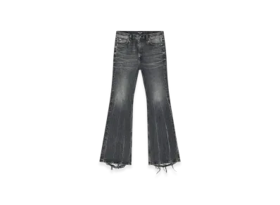 BALENCIAGA Denim Flared Pants "Black"