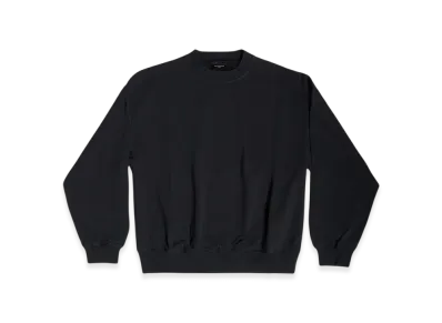 BALENCIAGA Back Hem Regular Fit Sweatshirt "Black"
