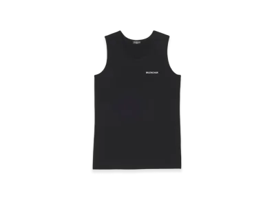 BALENCIAGA Women's Loose Tank Top "Black"