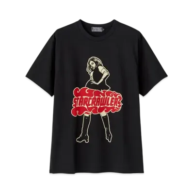 HYSTERIC GLAMOUR x Starcrawler Vixen Girl T-Shirt "Black"