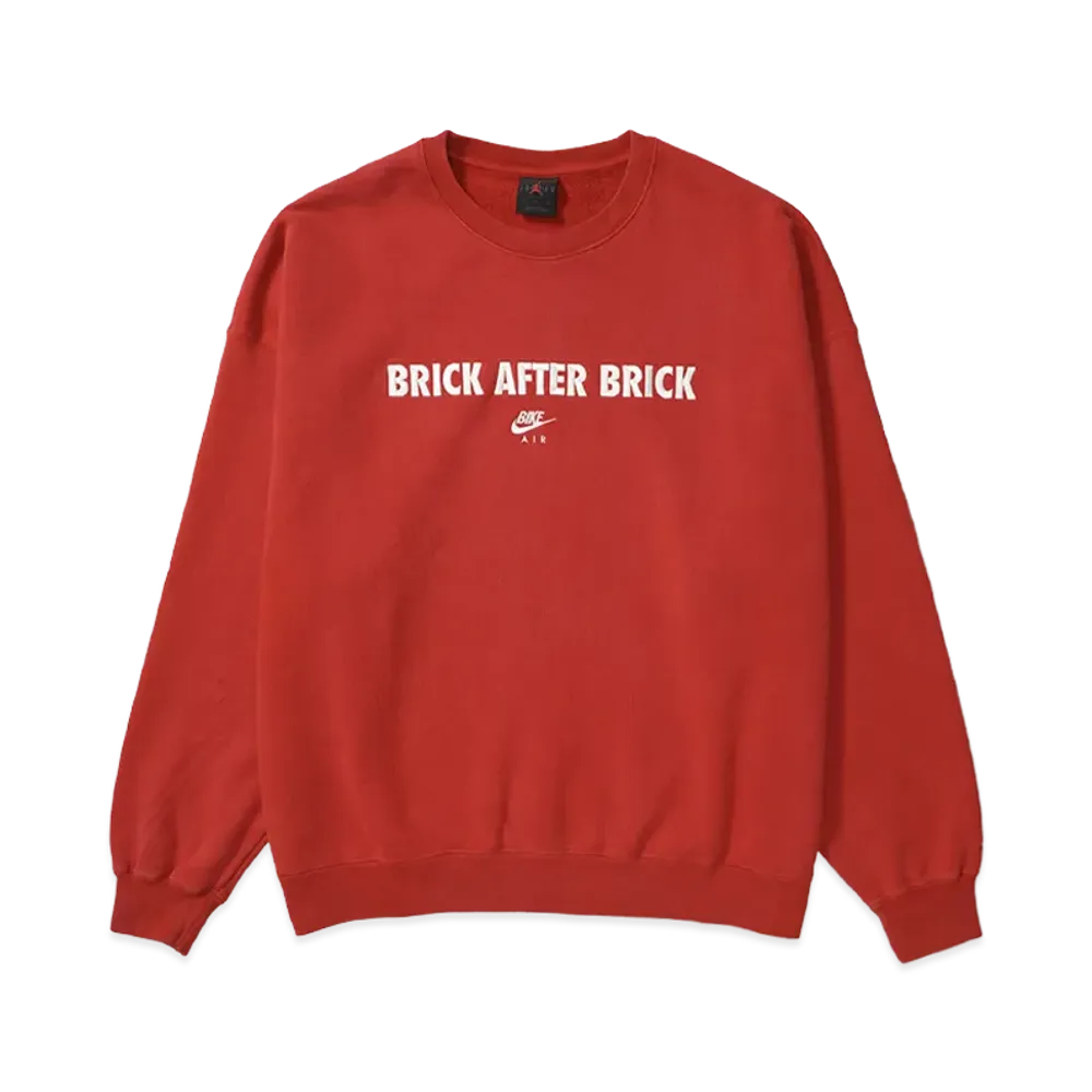 Nike Jordan BIKE AIR x Nigel Sylvester Fleece Crewneck Sweatshirt "Red"