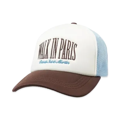 Walk In Paris The mahogany trucker cap "MAHOGANY"