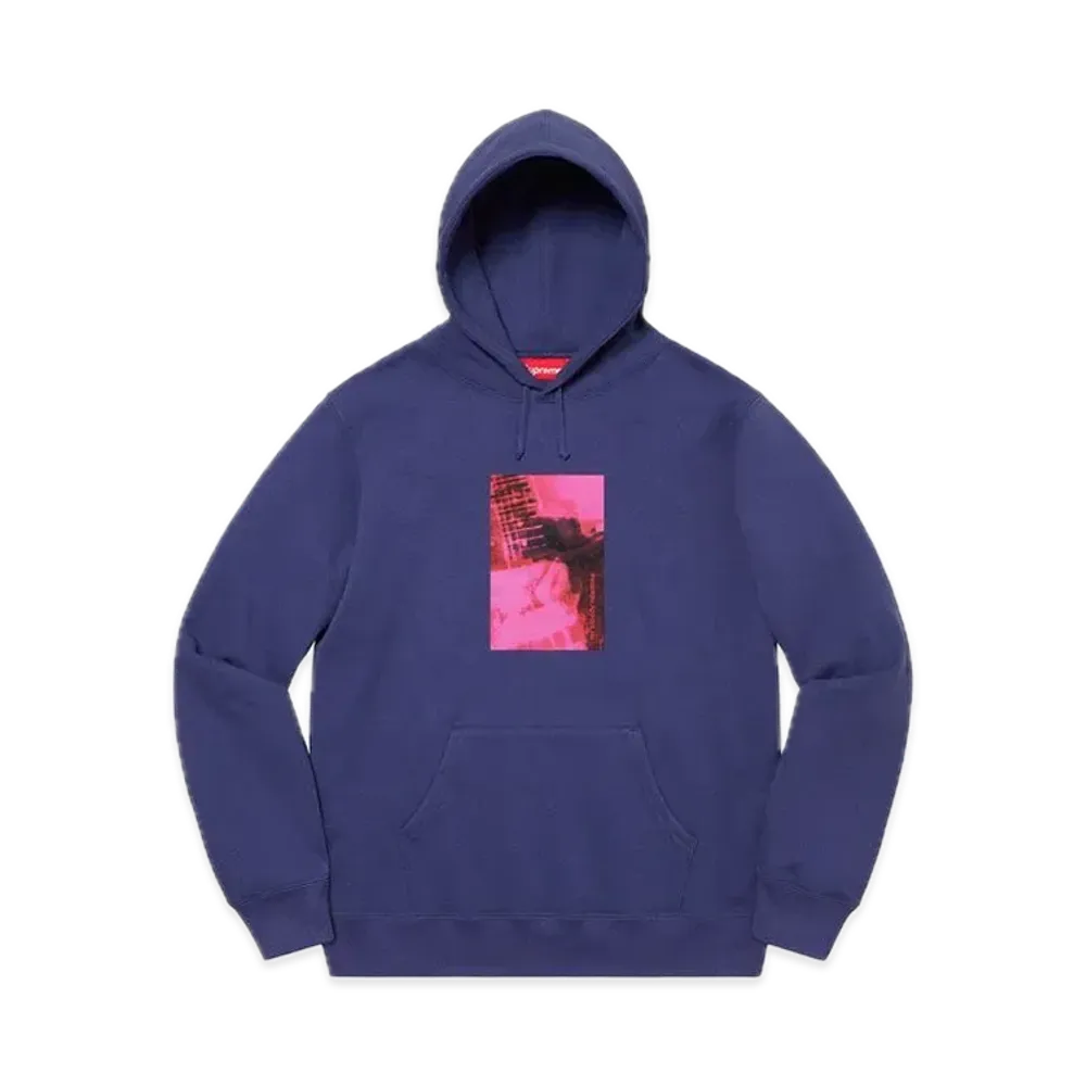Supreme My Bloody Valentine Hooded Sweatshirt "Washed Navy"