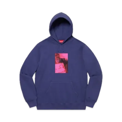 Supreme My Bloody Valentine Hooded Sweatshirt "Washed Navy"