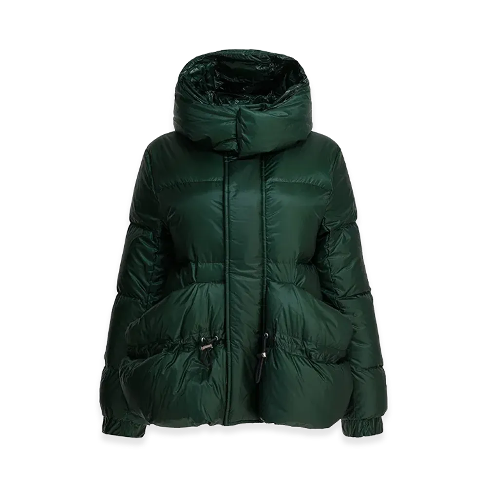 sacai Women's Short Quilt "Green"