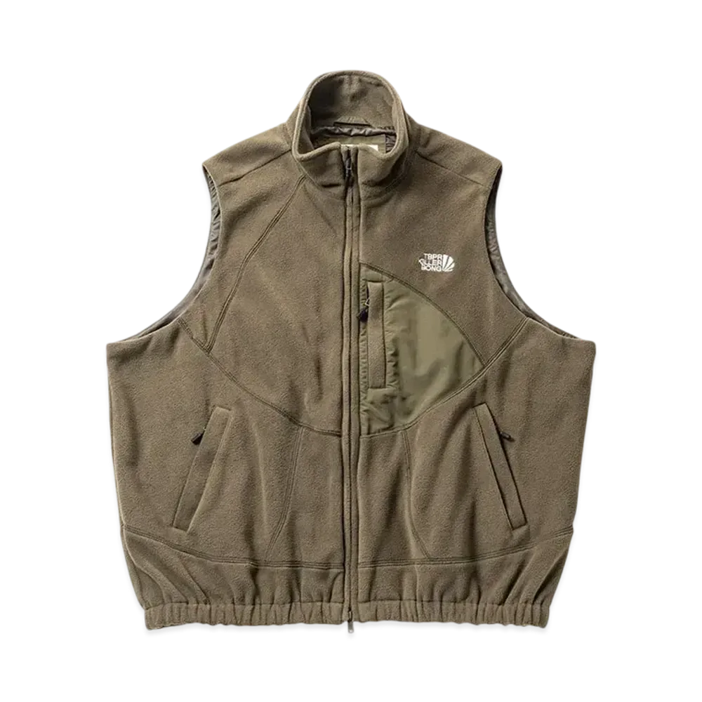 TIGHTBOOTH Fleece Vest "Olive"